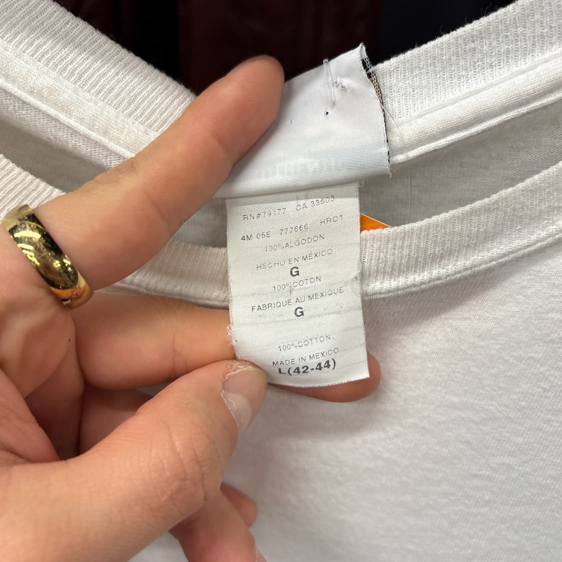 00s 하드락카페 로컬시티 시리즈 키웨스트 프린팅 티셔츠 N1212 상품이미지8