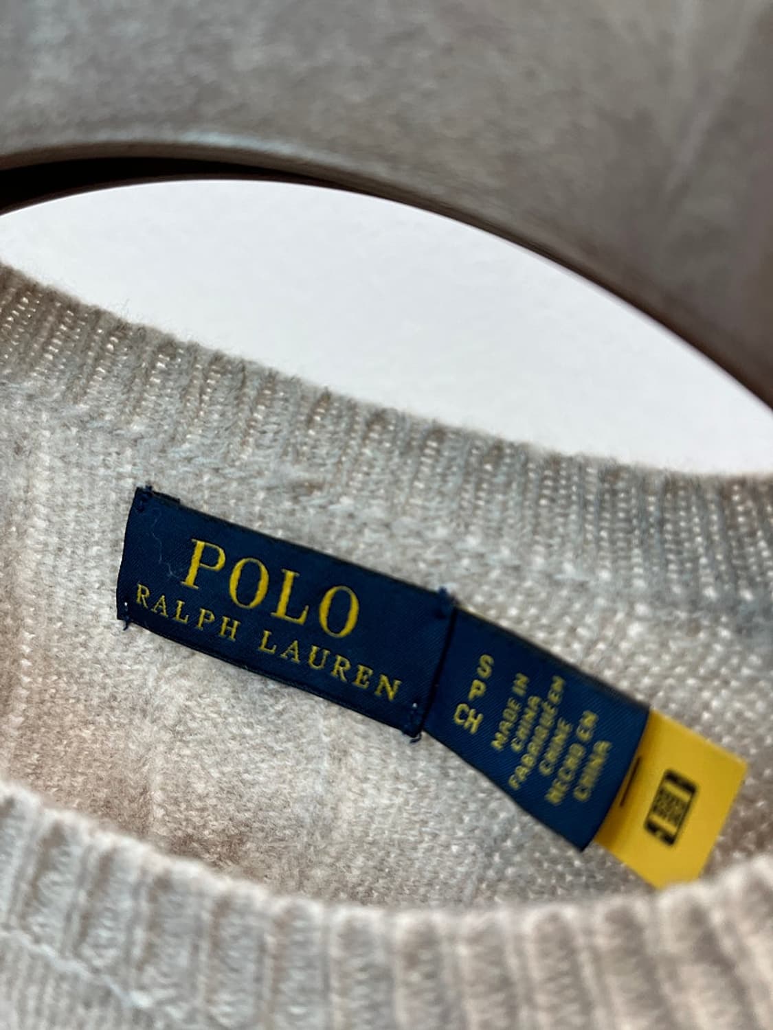 여) 폴로 신형 캐시미어 케이블 니트  상품이미지2