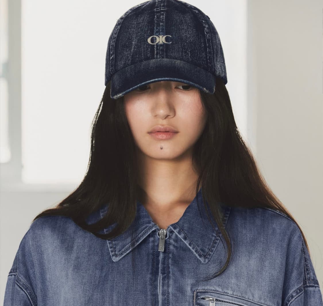 오아이오아이 데님 볼캡 상품이미지1