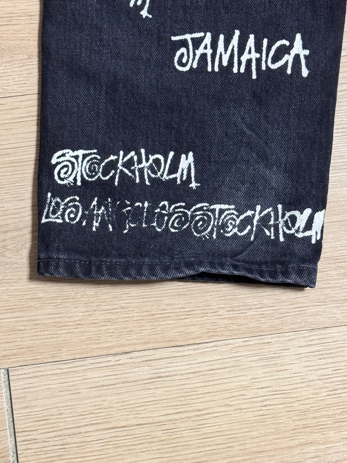 [33]스투시x아워레가시x데님티어스 TTL 501 블랙진 상품이미지4