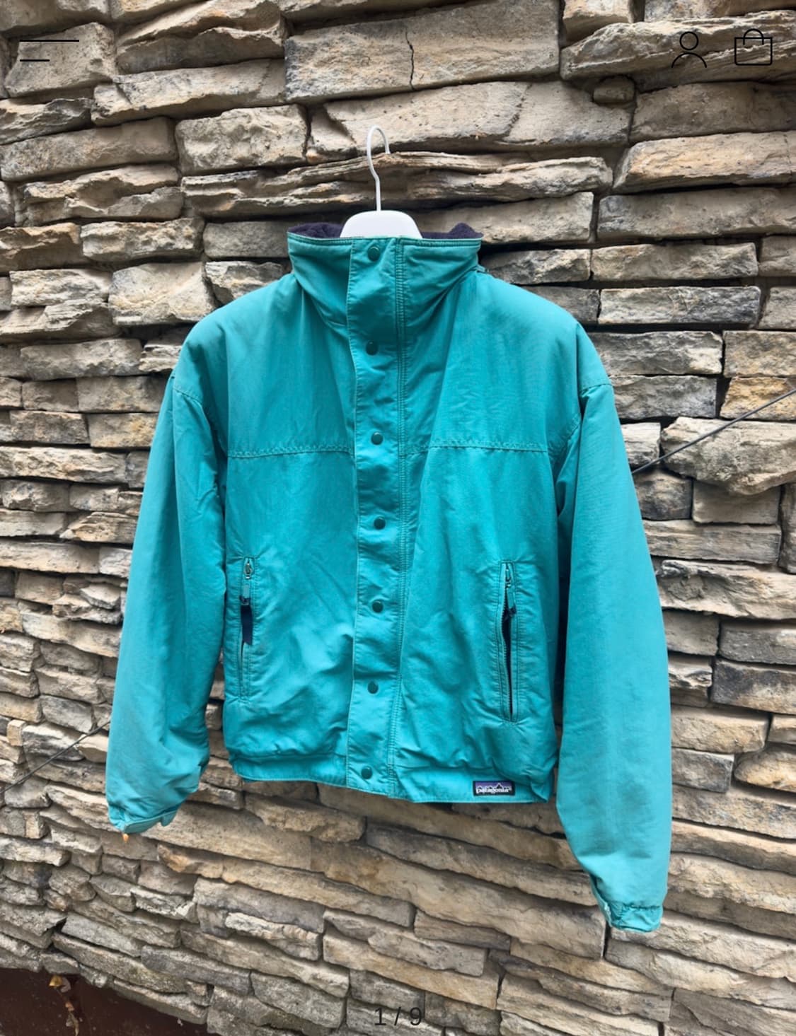 파타고니아 80‘s 마운틴 쉘 봄버 빈티지 S사이즈 상품이미지1