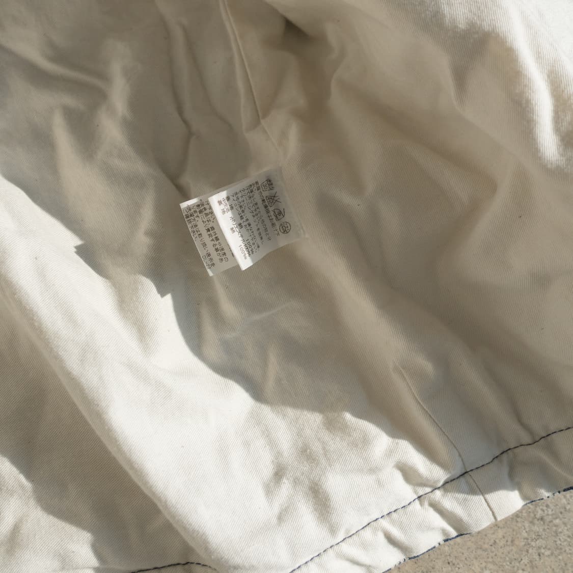 주카 히코리 스트라이프 패딩 워크 자켓 (오리가미 디테일) 상품이미지6