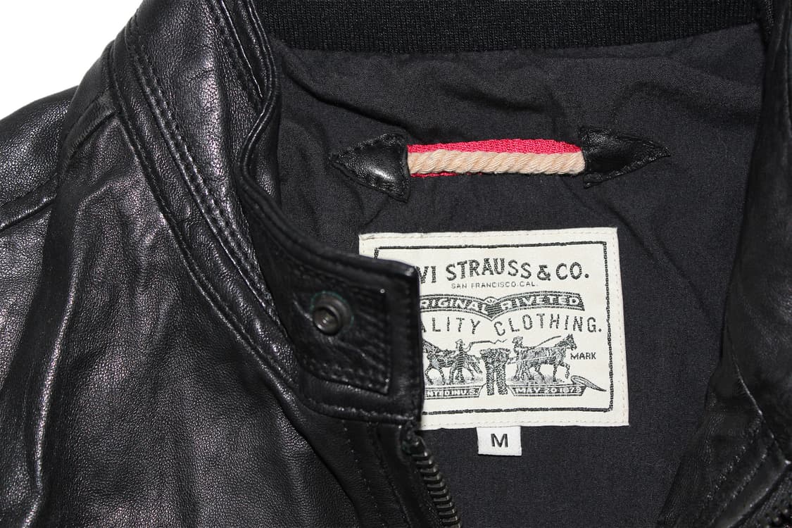 2000s Levi’s Lambskin Leather Jacket 상품이미지3