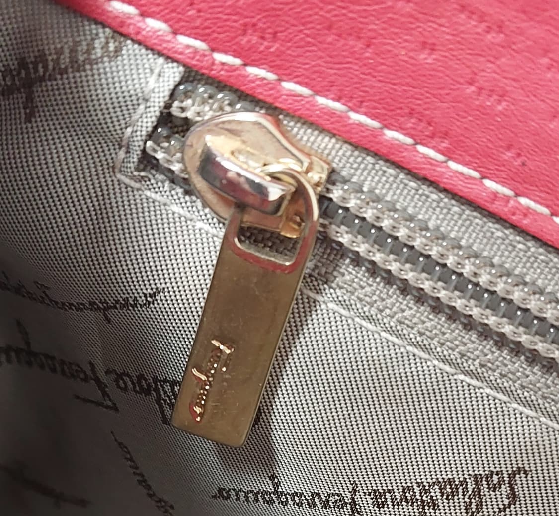 페라가모 빈티지 간치니 탑핸들 레더백 (정품) 상품이미지10