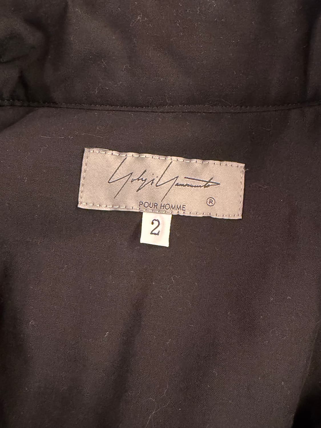 요지 야마모토 뿌르옴므 Stole Padded Shirt 상품이미지3