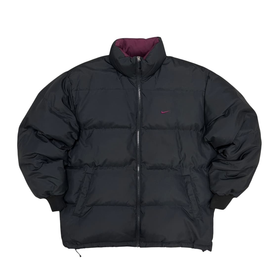 나이키 뉴챔프 블랙 버건디 패딩(L) 상품이미지1