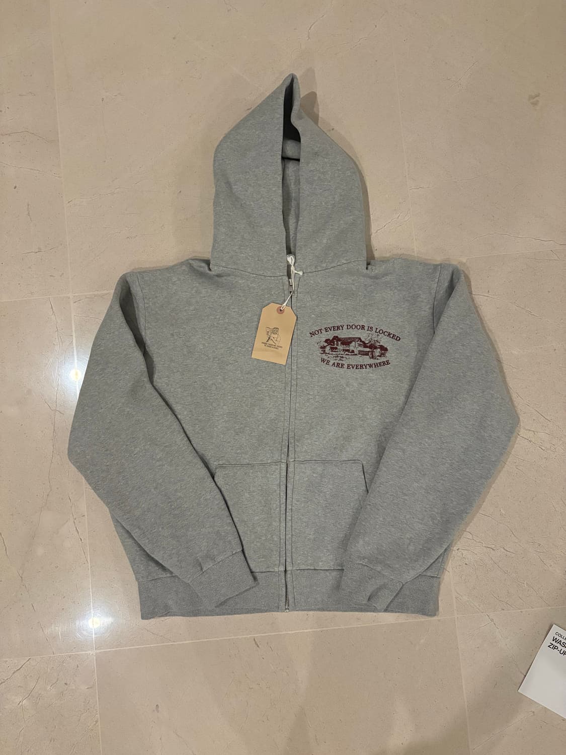 컬렉트피시스 워시드 에브리데이 집업 후디 M 상품이미지1