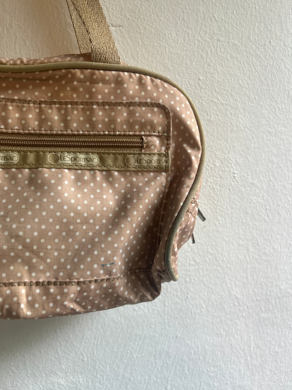 레스포삭 땡땡이 핸드백  상품이미지3