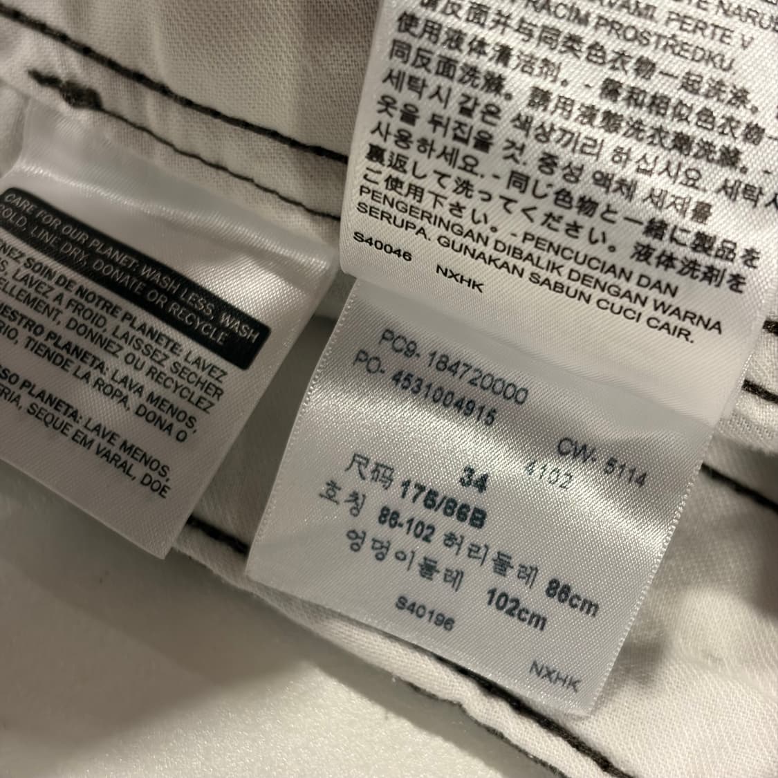 [34] 리바이스 브라운 코튼 반바지 C447 상품이미지6