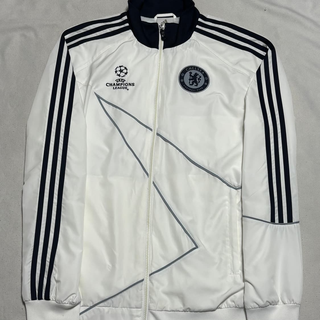 🫶🏻 아디다스 챔피언스리그 첼시 화이트 트랙 자켓 🫶🏻 상품이미지1
