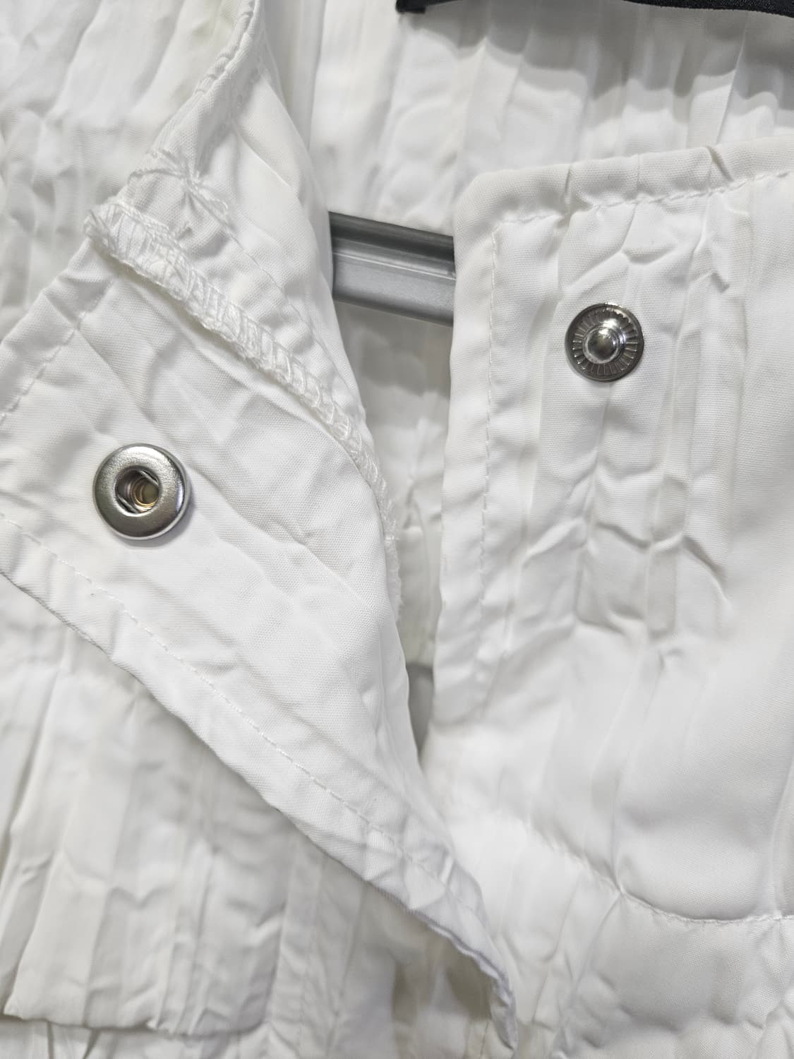 자라 화이트 링클 크롭 자켓  상품이미지8