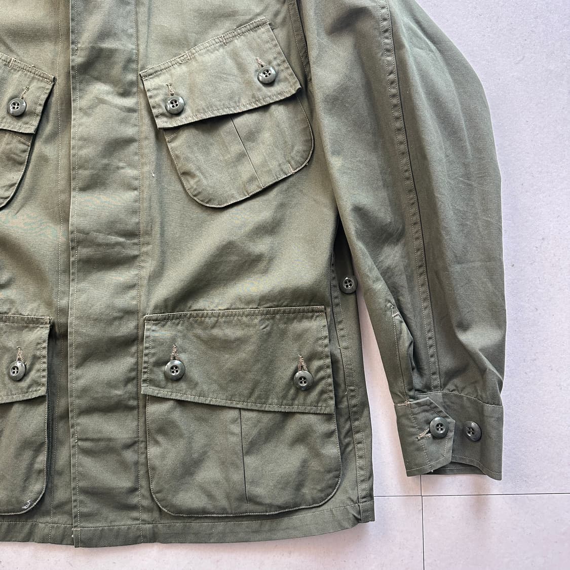 버즈릭슨 BR12247 컴뱃 트로피컬 정글 퍼티그 자켓 올리브 M 상품이미지3