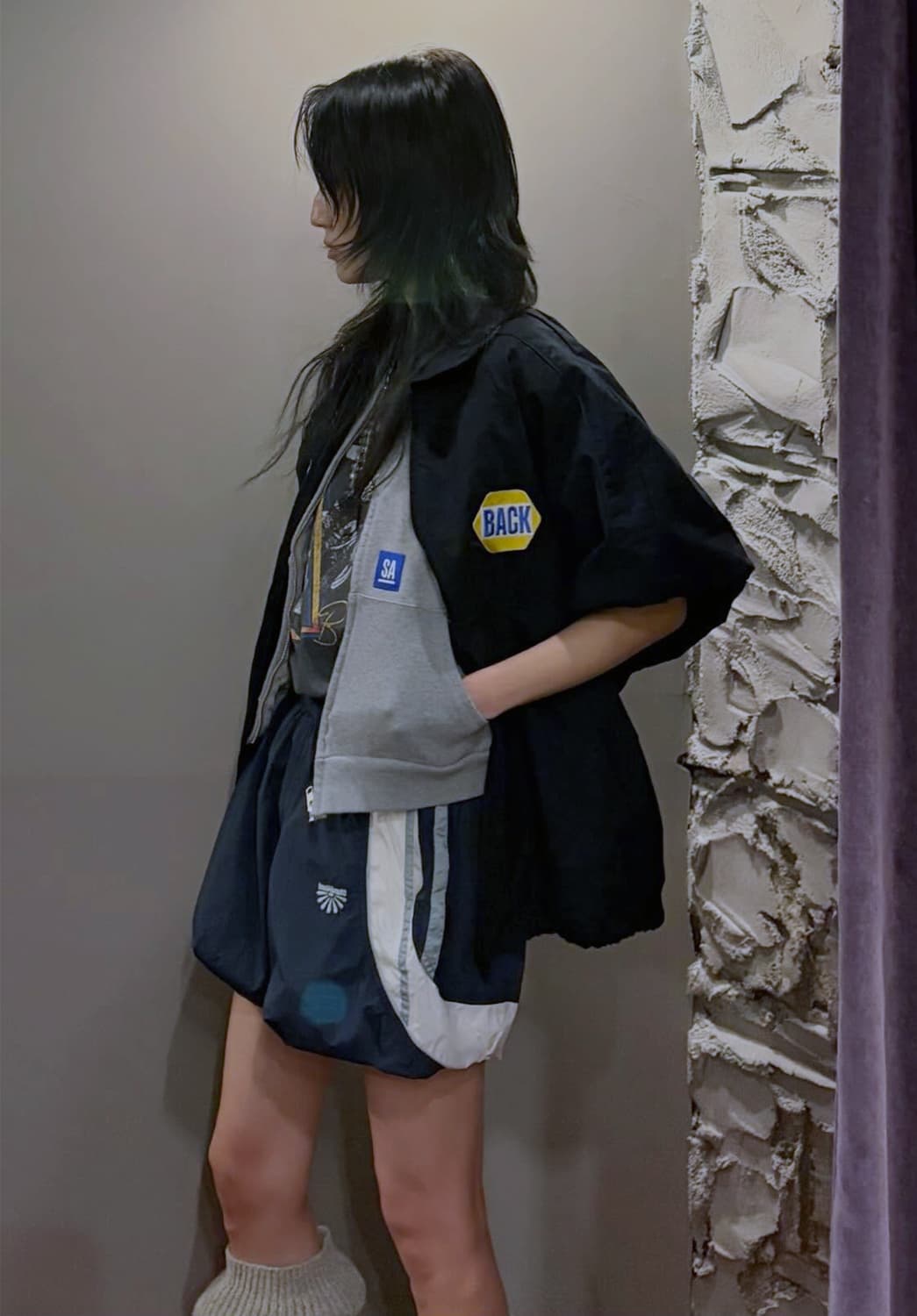 스탠드얼론 standalone 집업 숏 점퍼  상품이미지2