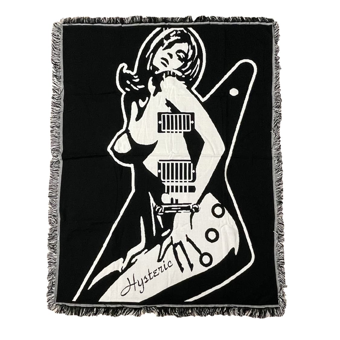 히스테릭글래머 블랭킷 블랙/화이트 상품이미지1