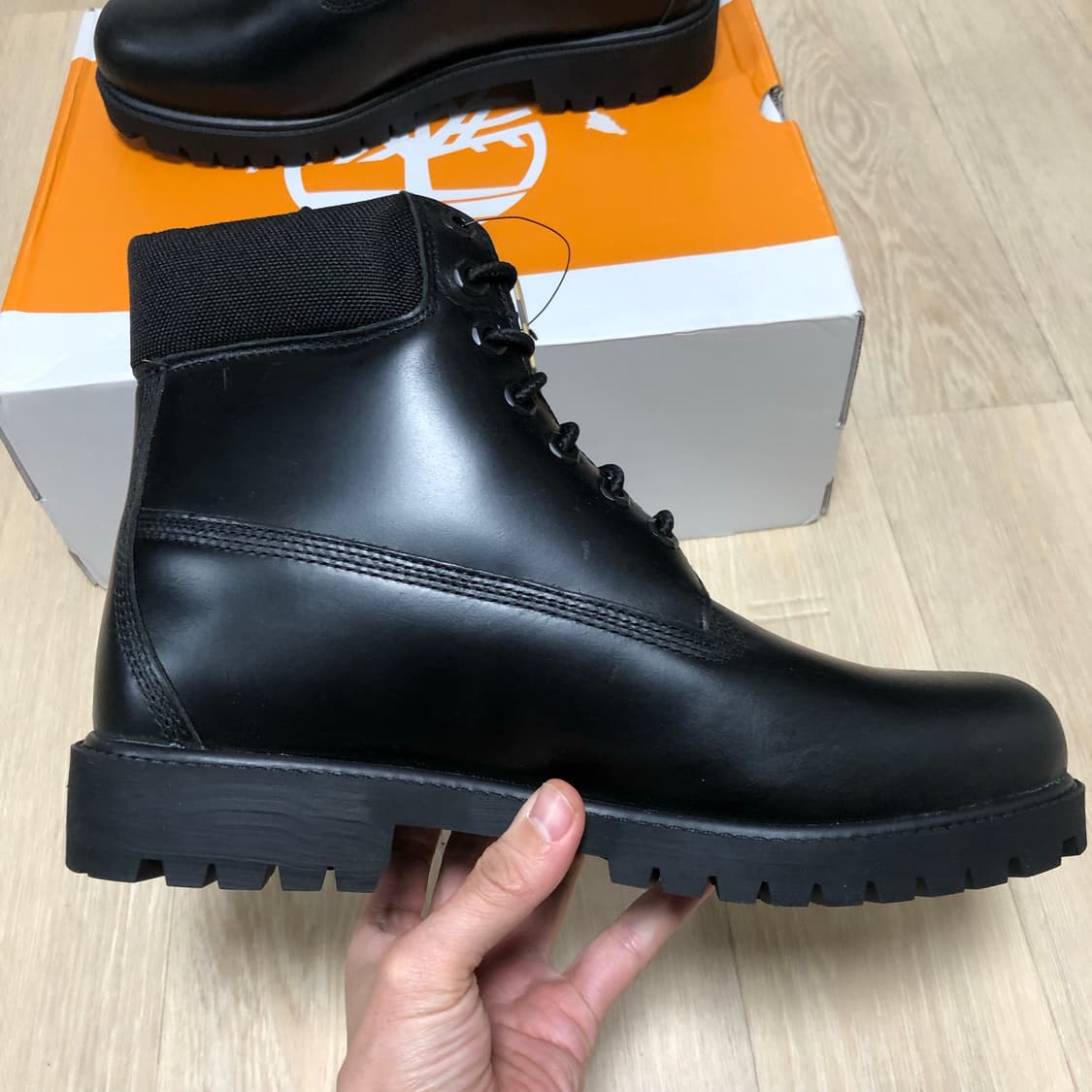 (270) 새상품 팀버랜드 6인치 헤리티지 프리미엄 부츠 풀그레인 레더  상품이미지4