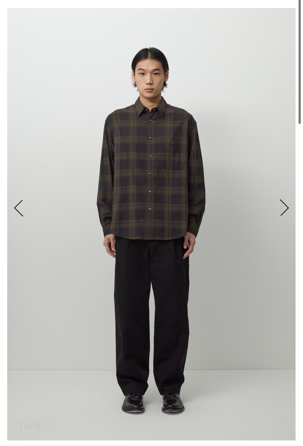 렆사 프라이머리셔츠 체크 rough side primary shirt 상품이미지1