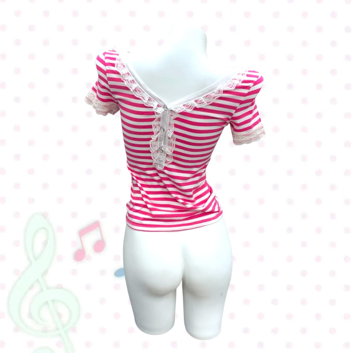 Tralala pink top 상품이미지2