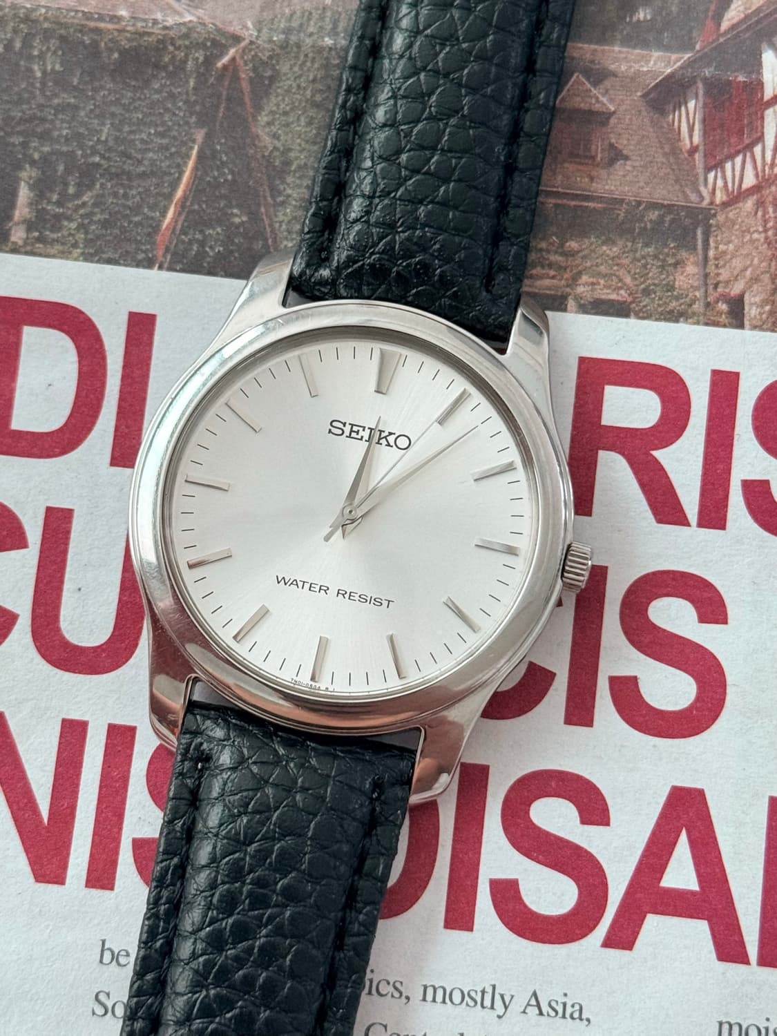 Seiko 세이코 쿼츠 블랙 2000 상품이미지1
