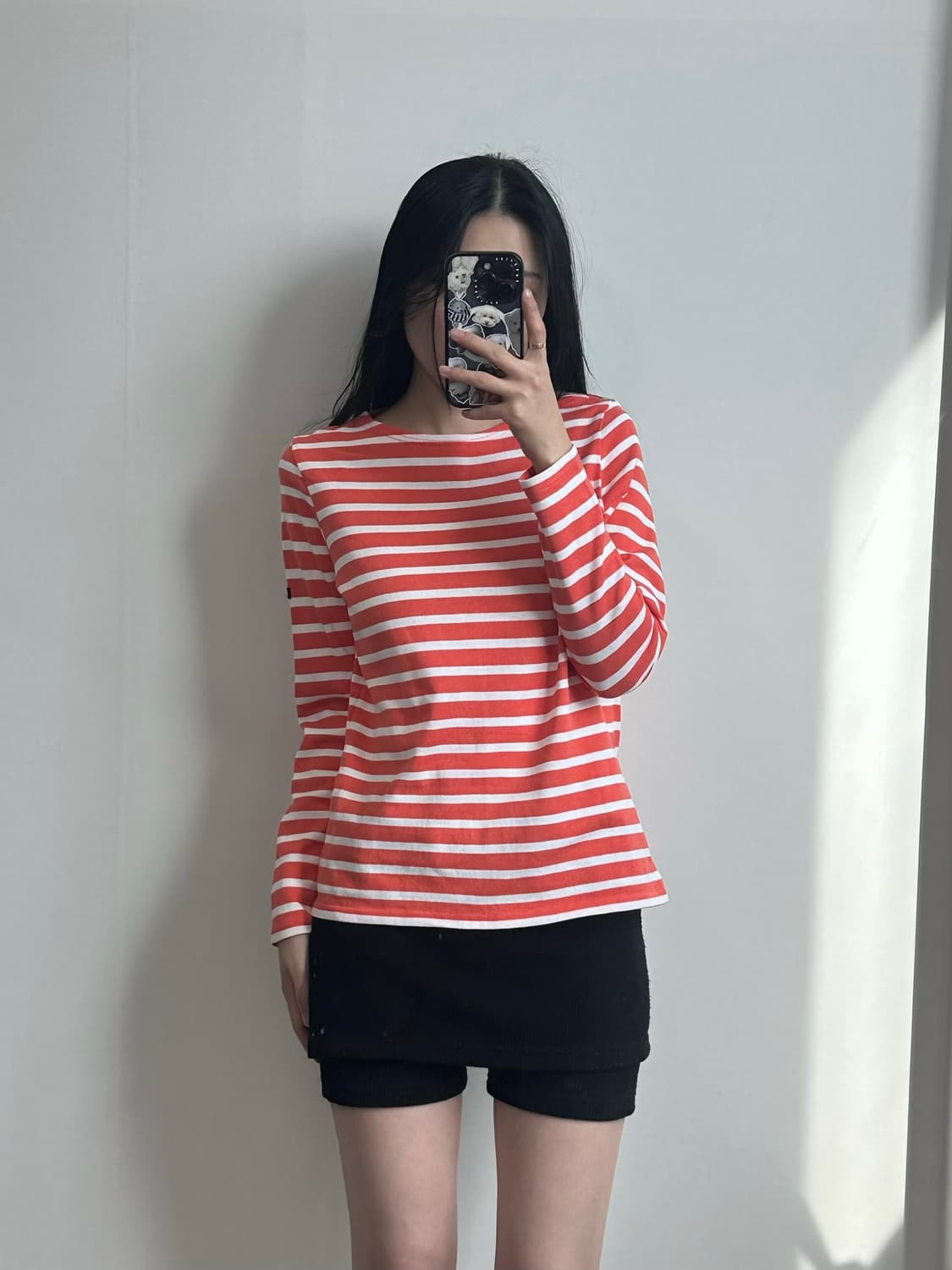 세인트 제임스 스트라이프 단가라 길도 롱 슬리브 상품이미지1