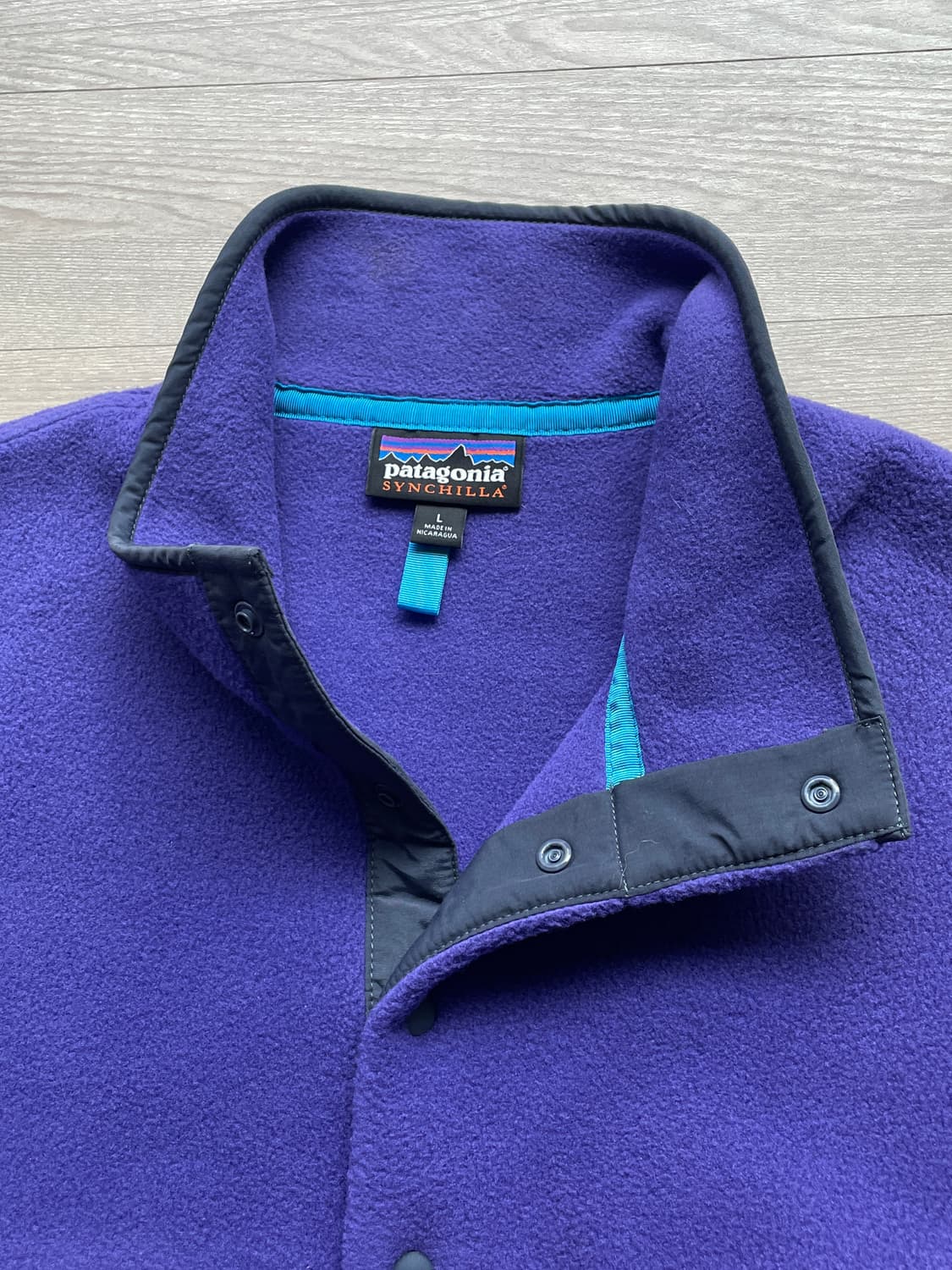 파타고니아 신칠라 퍼플 스트라이프 patagonia 상품이미지3