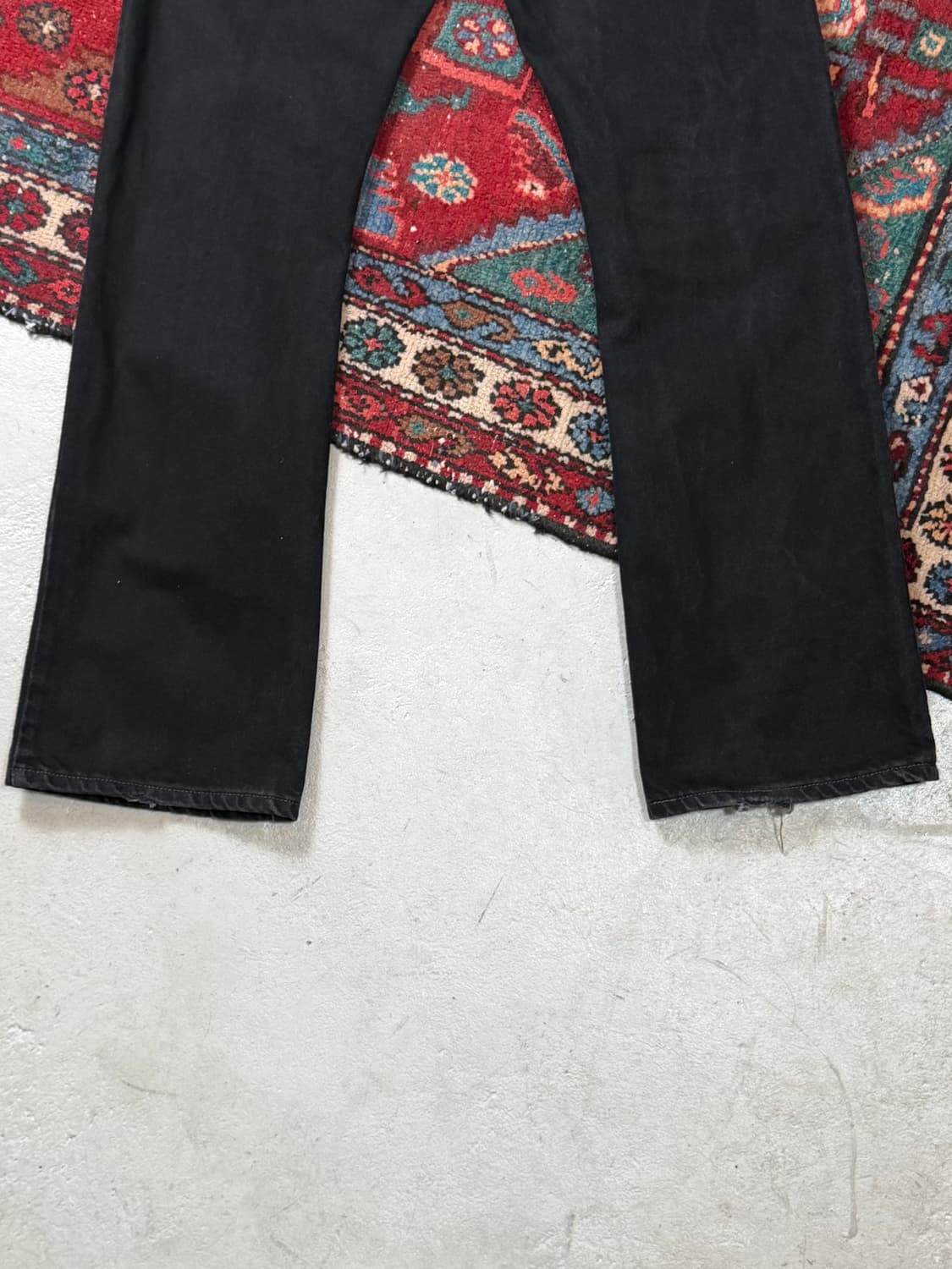 00's 리바이스 517 블랙 부츠컷 플레어진 상품이미지8