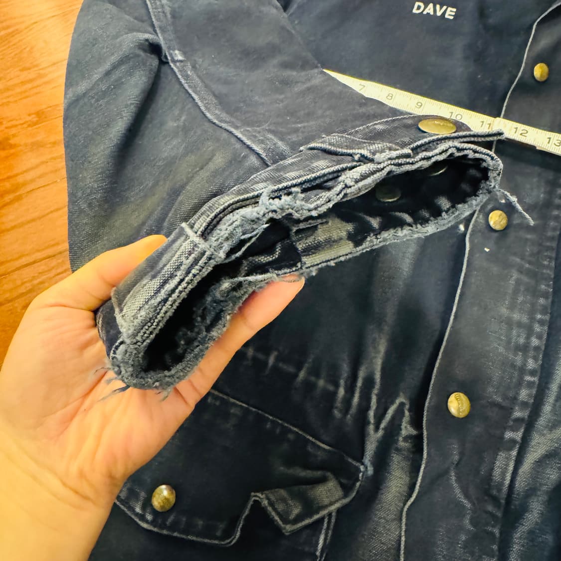 [빅세일] 칼하트 C52 MDT 디트로이트 자켓 네이비 기업로고 빈티지 상품이미지6