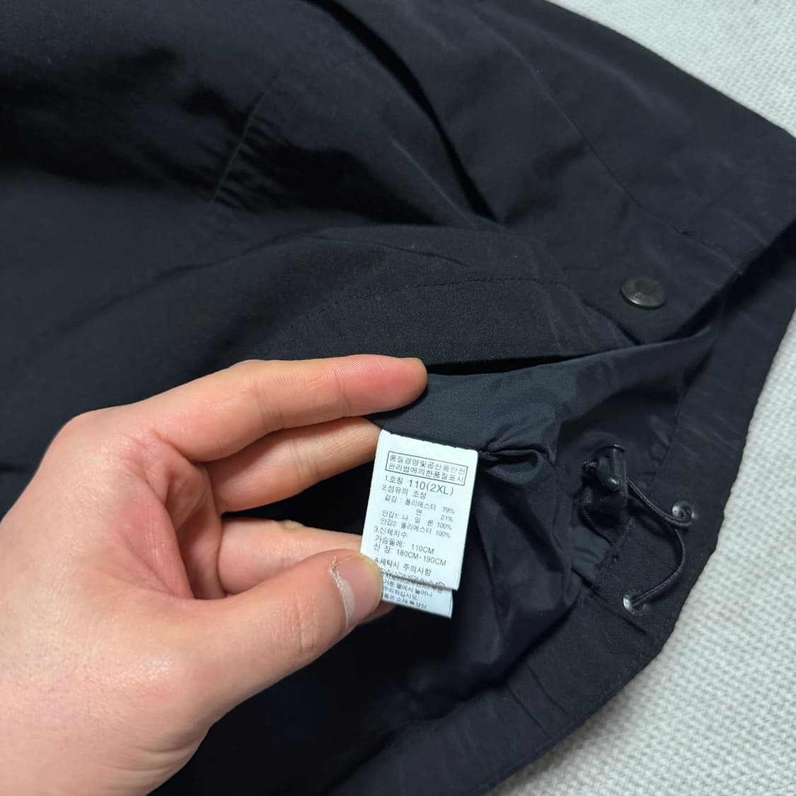 노스페이스 사이드로고 나일론 바람막이 상품이미지4