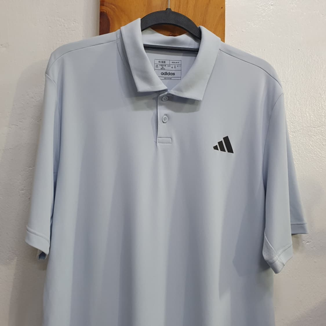 아디다스 하늘색 반팔 카라티(110) 상품이미지2