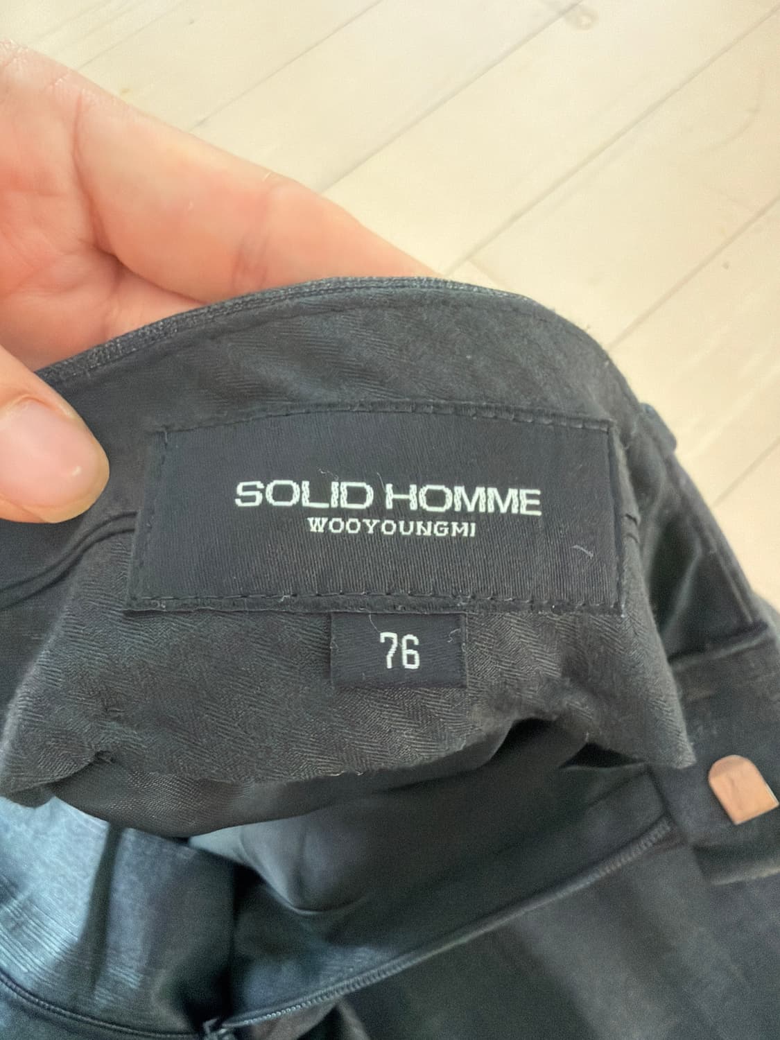 솔리드 옴므 남성 정장 셋업 상의 100 하의 76 상품이미지5