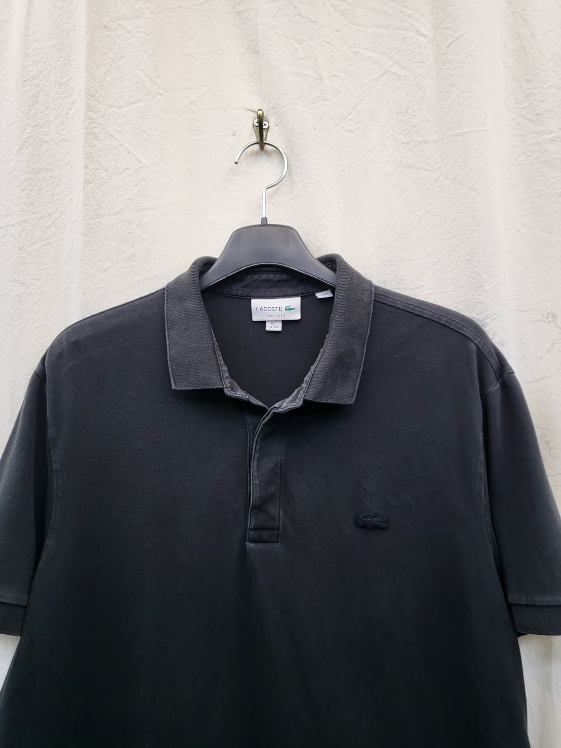 라코스테 블랙 반팔 카라티 상품이미지3