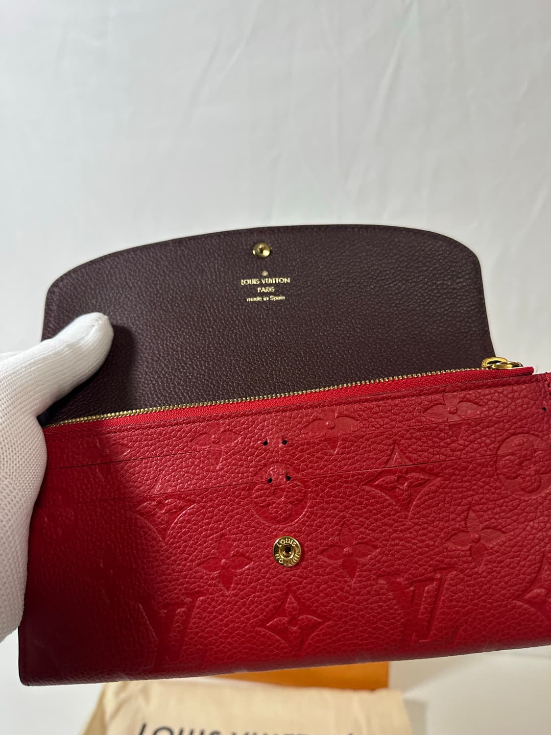 루이비통 앙프레드 장지갑 레드 (OS) 상품이미지7