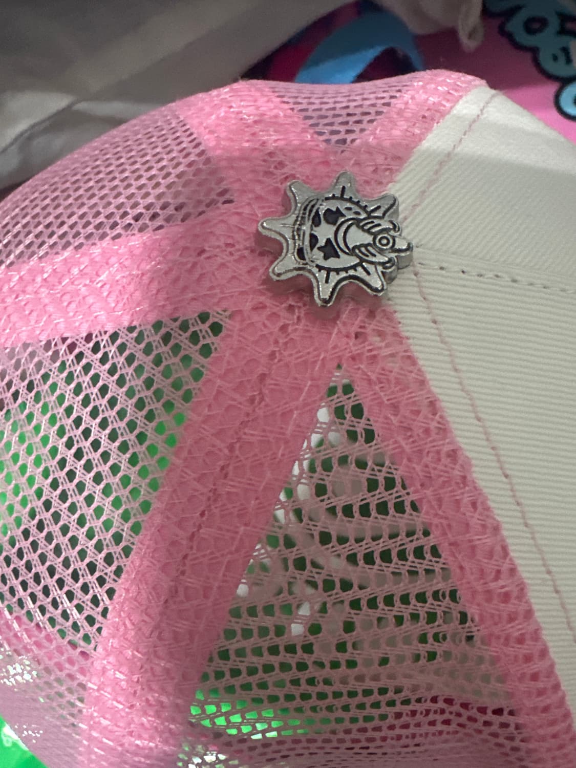 치프키프 글로갱 glogang 핑크 클래식 로고캡 매쉬캡 새상품 상품이미지6