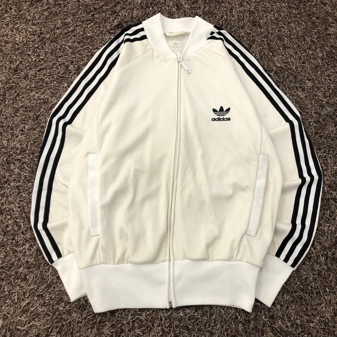 아디다스 슈퍼스타 화이트 져지 트랙 자켓 상품이미지1