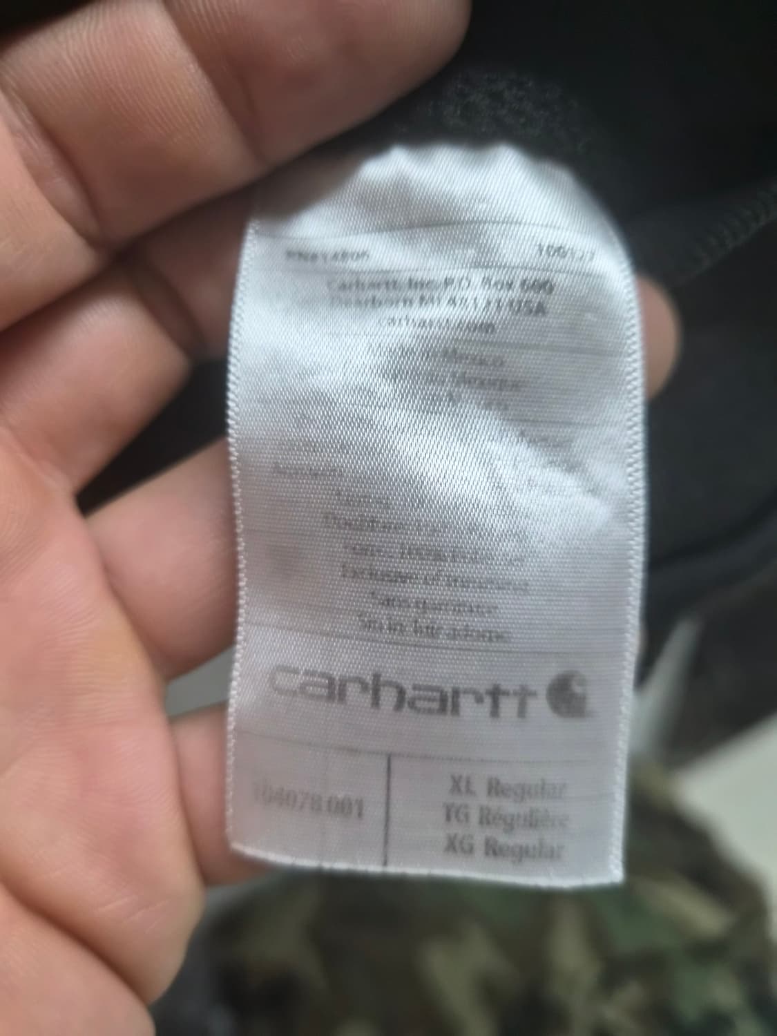 XL) 칼하트 덕 액티브 퀼트 자켓 후드집업 팝니다 상품이미지5