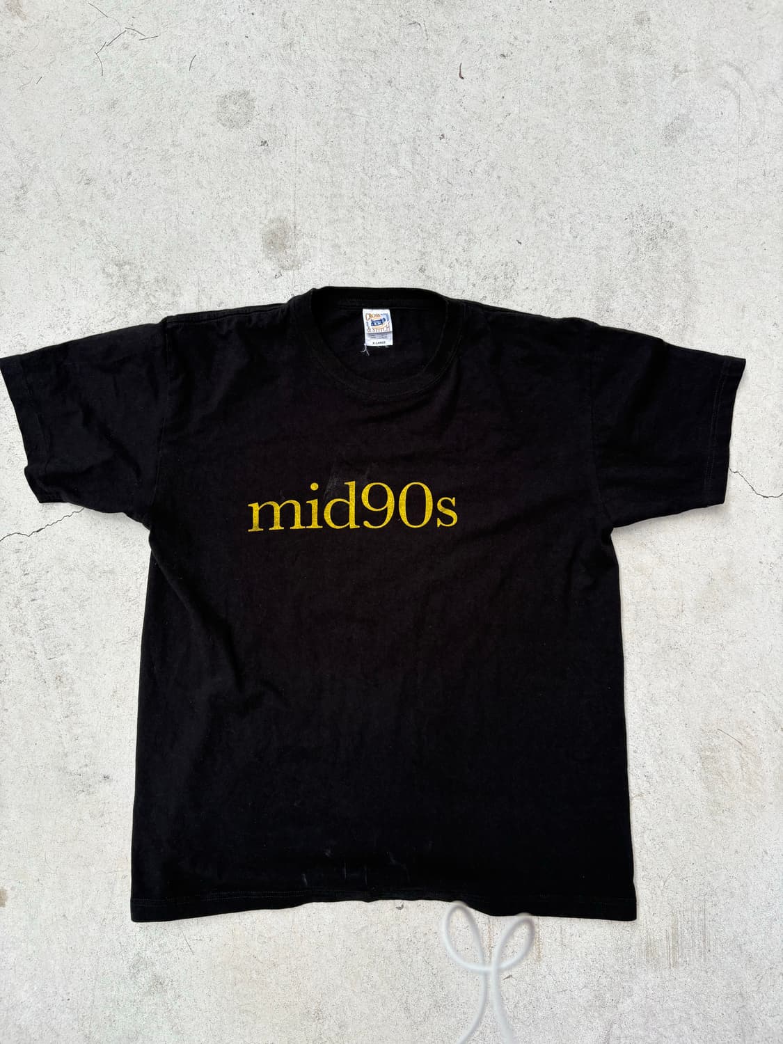 빈티지 Mid 90 뮤비 티셔츠 (Cross stitch) 상품이미지1