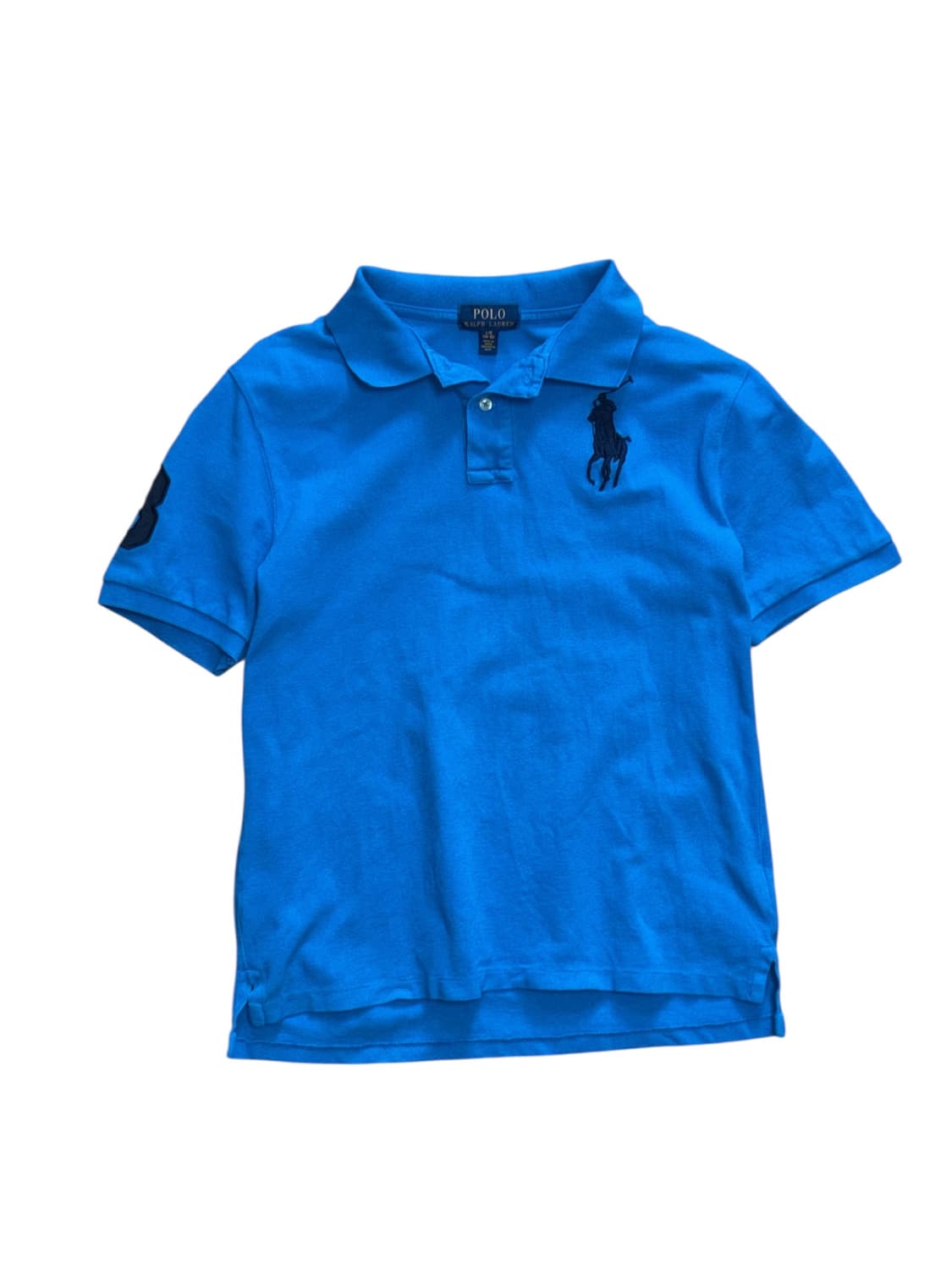 폴로 랄프로렌 빅포니 스카이블루 반팔 카라티 상품이미지2