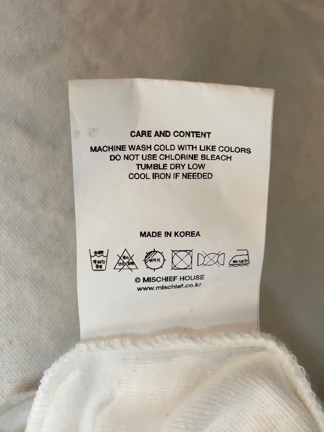 미스치프 반팔 티셔츠  상품이미지5