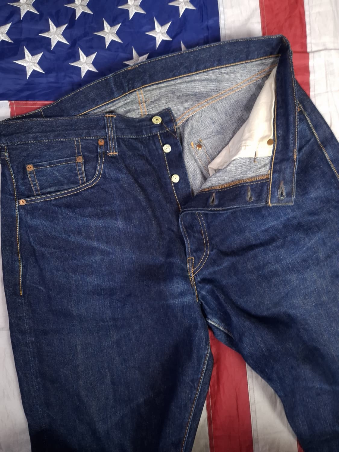 오리지날 프리휠러스 601XX 셀비지 데님진 상품이미지6