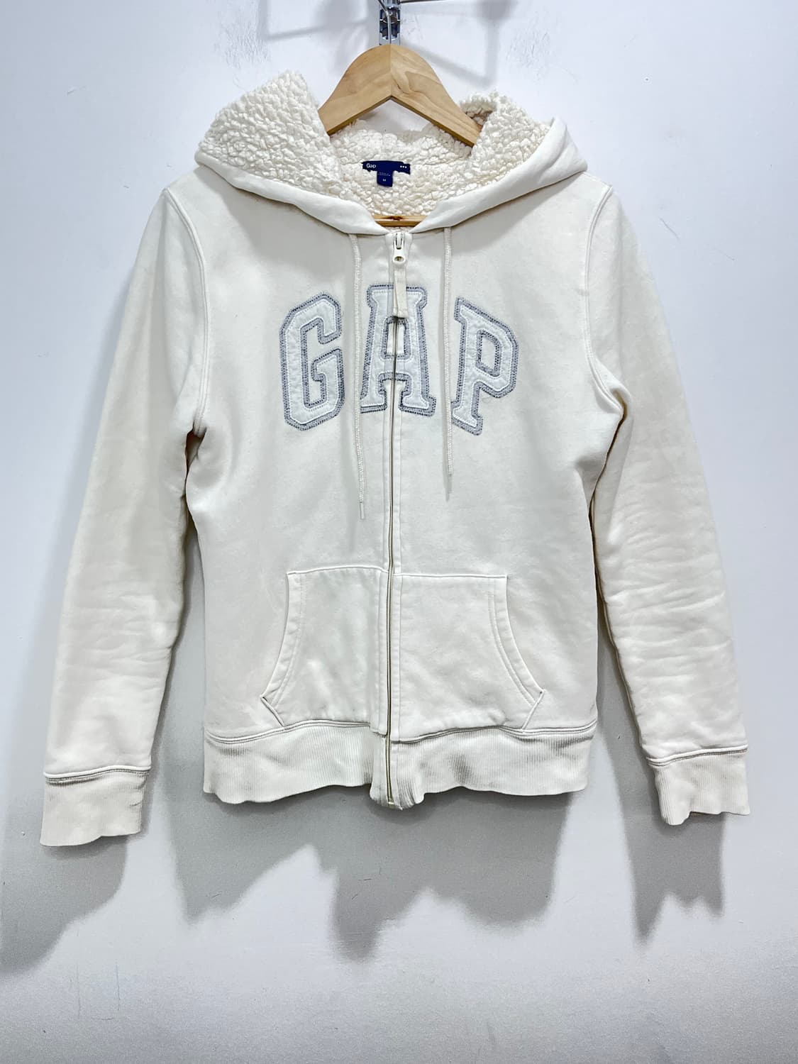 Gap 갭 아이보리 보아 후드집업 상품이미지5