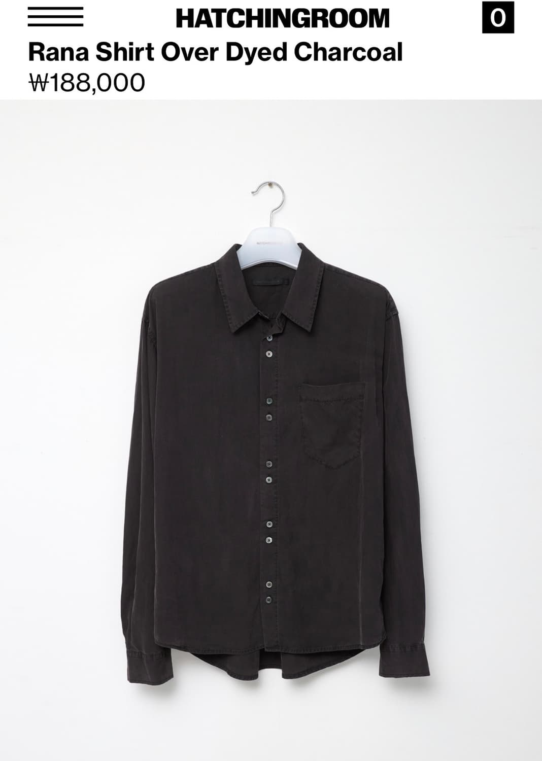 해칭룸 라나셔츠 4사이즈 상품이미지1