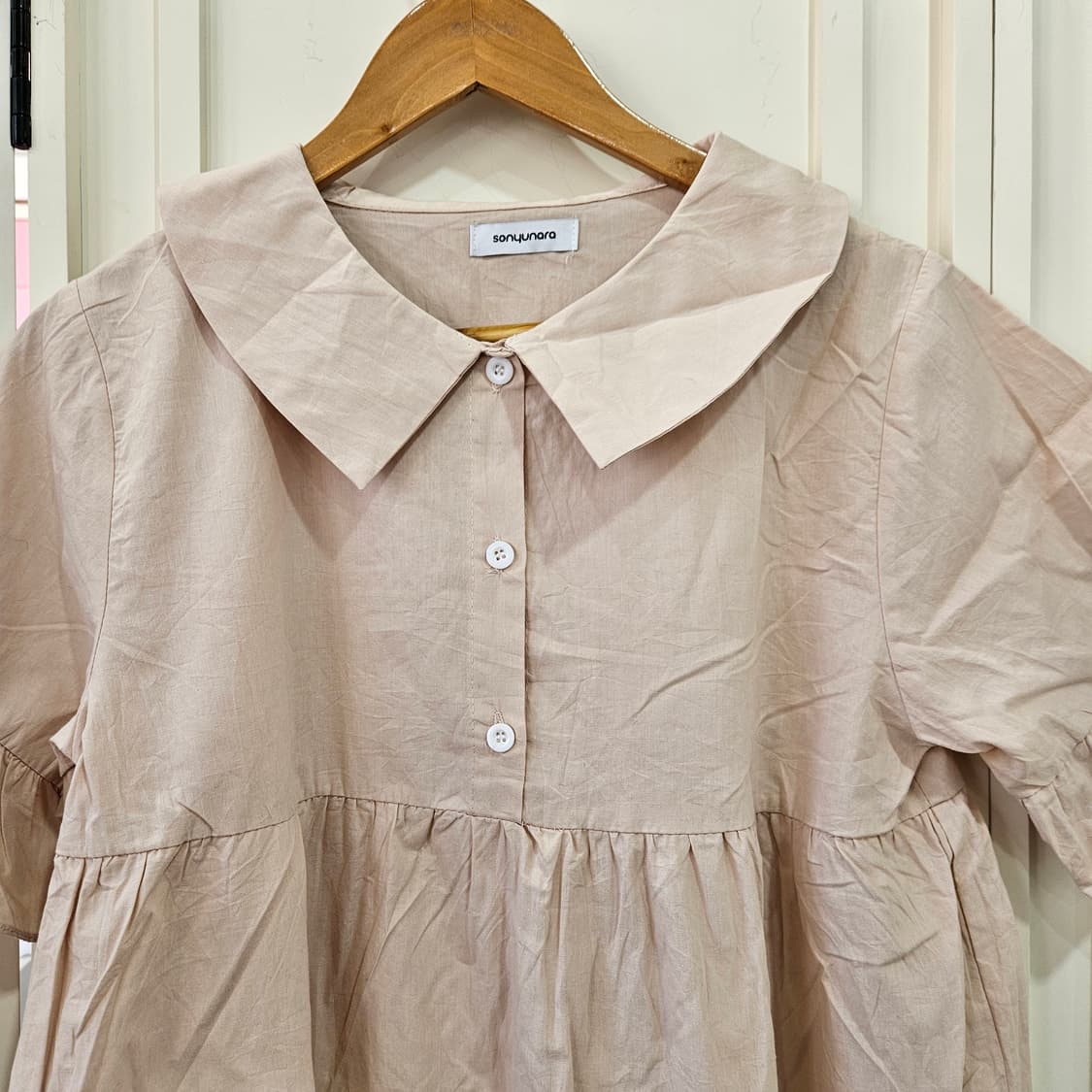 둥근카라 베이비돌 원피스 상품이미지2