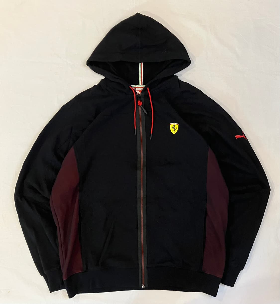 F1 푸마 X 페라리 백로고 후드집업 블랙 상품이미지1