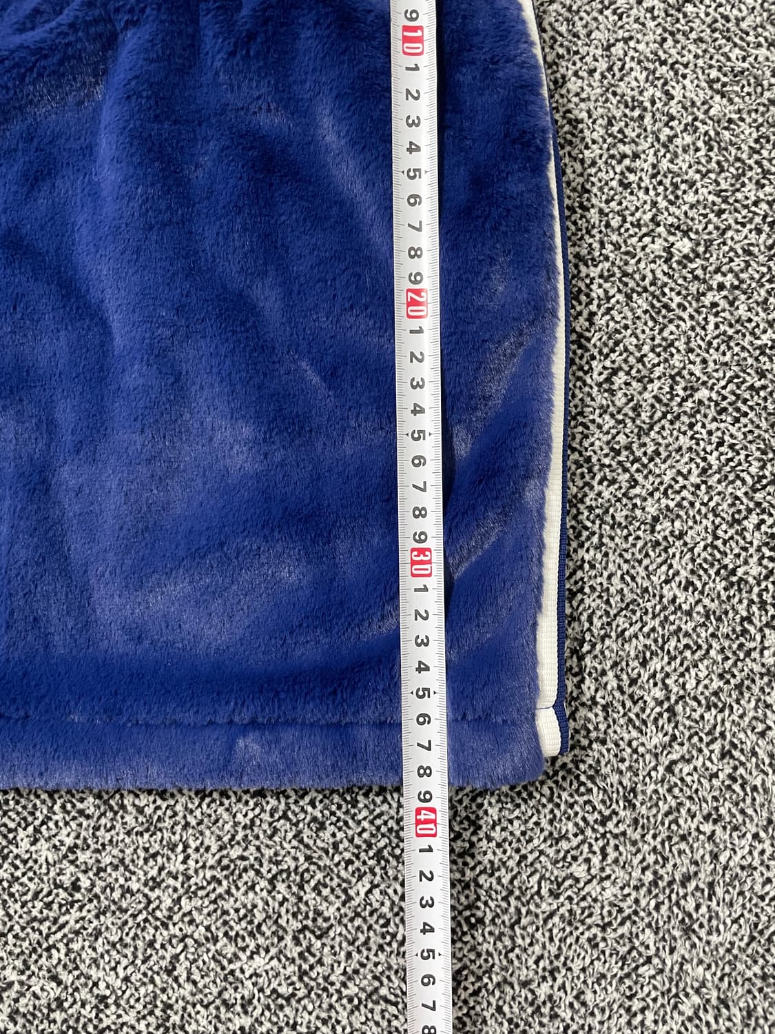 빈티지9. 아디다스 퍼 벨루아 스트라이프 스커트 미니 치마 상품이미지6