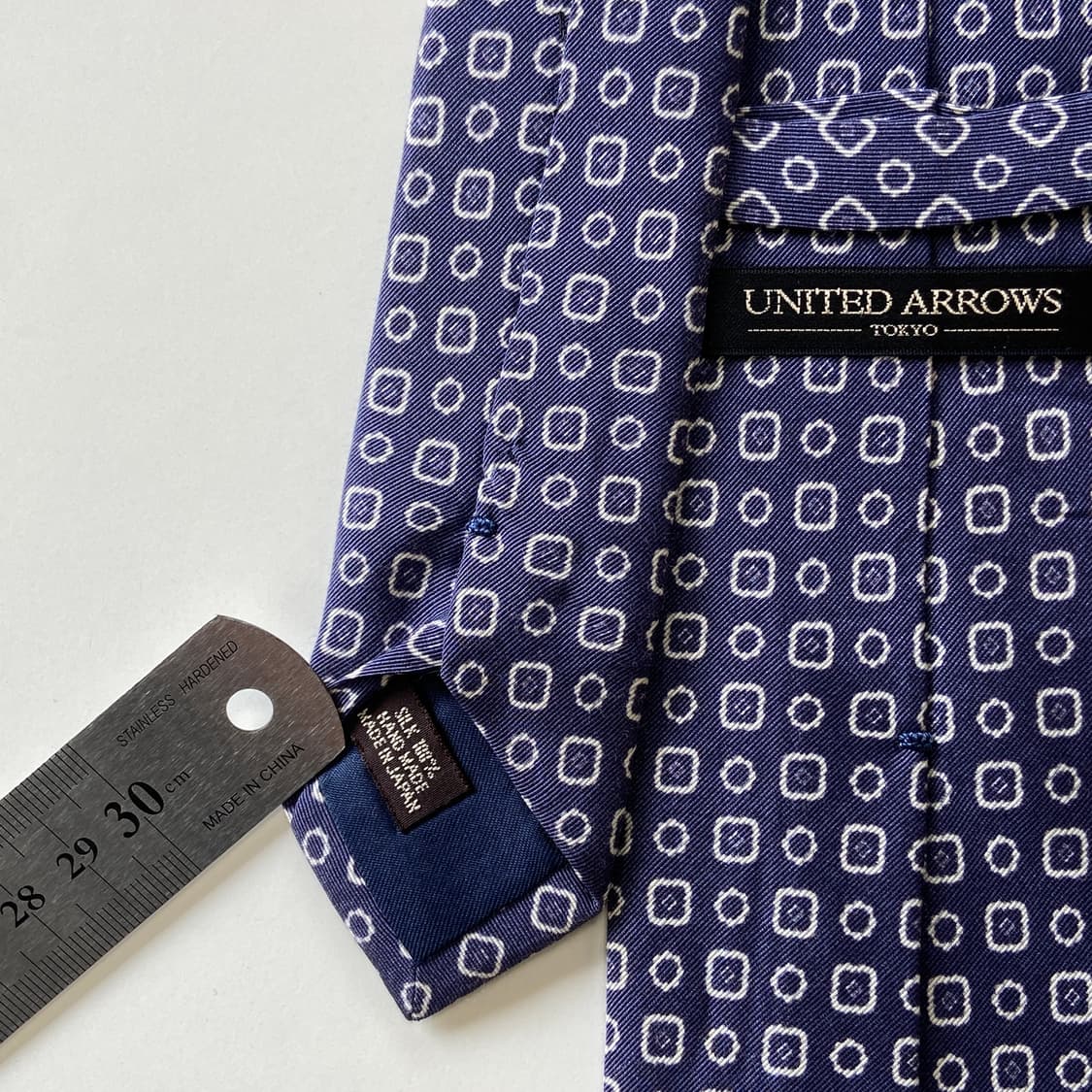 유나이티드 애로우즈United arrow명품정품 넥타이8.2cm 상품이미지5