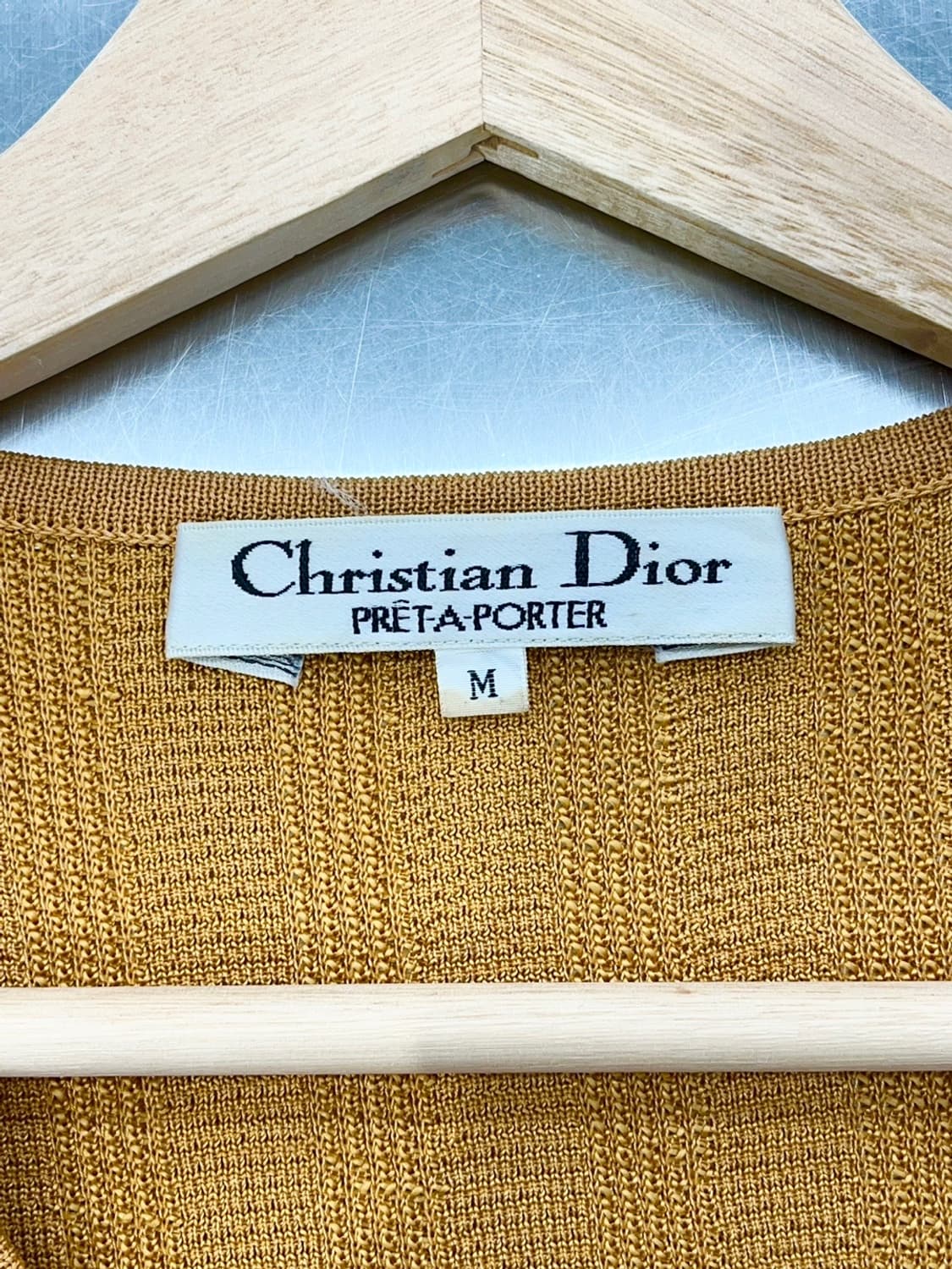 크리스챤 디올 오렌지 V넥 니트 티셔츠 상품이미지6