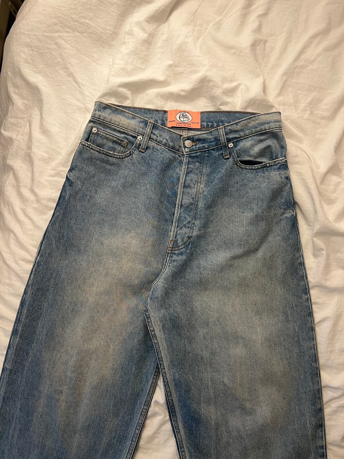 shapesUSA baggy blue denim 베기 블루 데님팬츠 32 상품이미지1