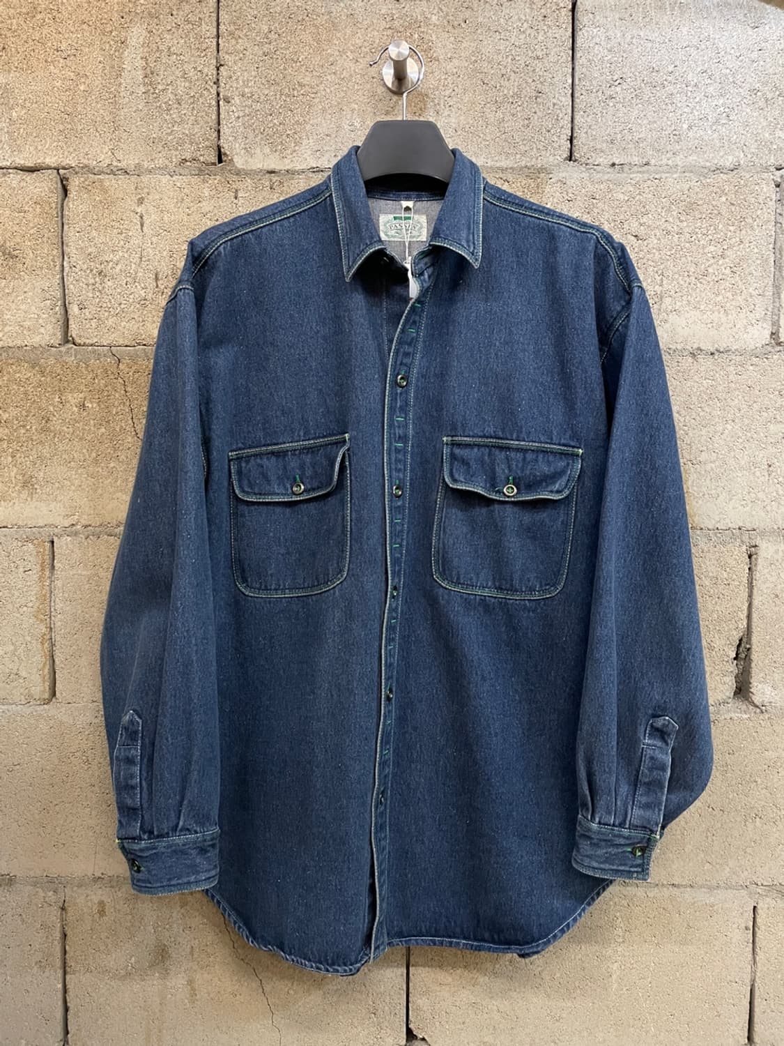 빈티지 Passen 데님 워크 셔츠 상품이미지1