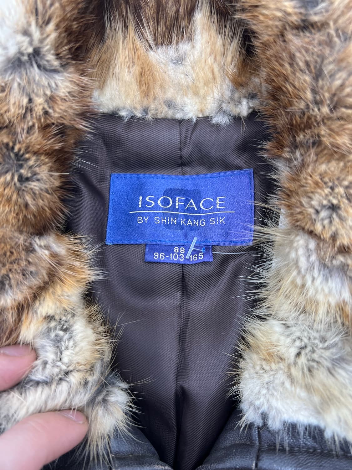 빈티지 램스킨 퍼 자켓 상품이미지3