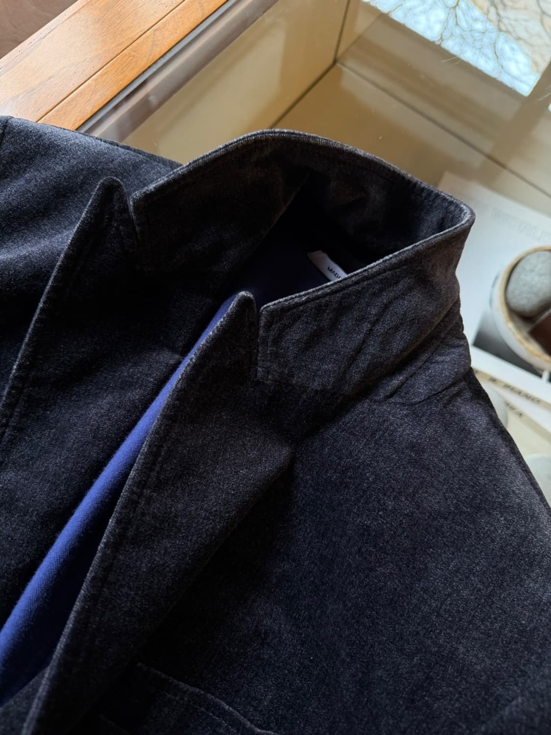 아르마니 꼴레지오니 벨루어 자켓 95 상품이미지7