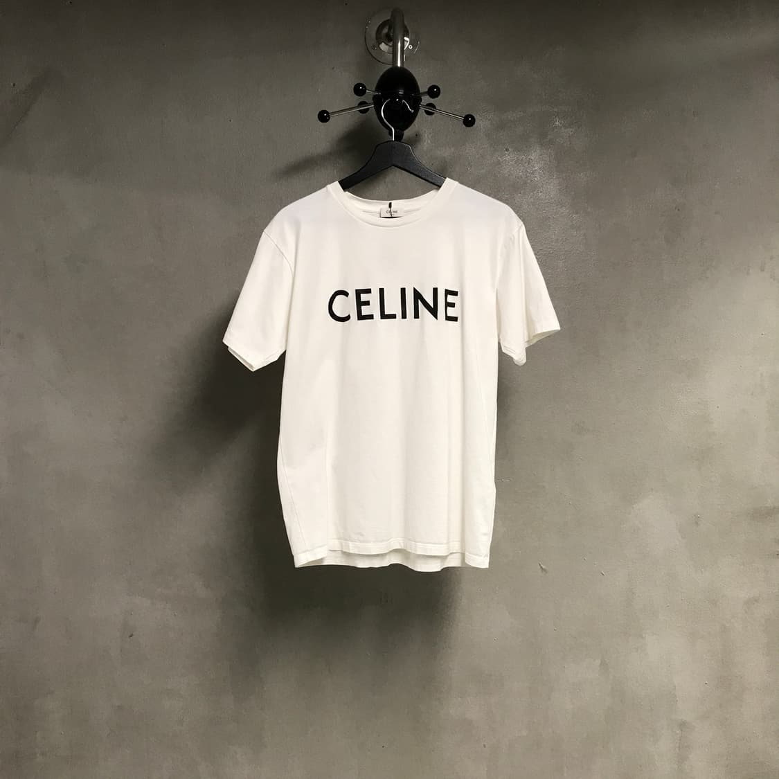 셀린느 화이트 반팔 티셔츠 -(W) 상품이미지1